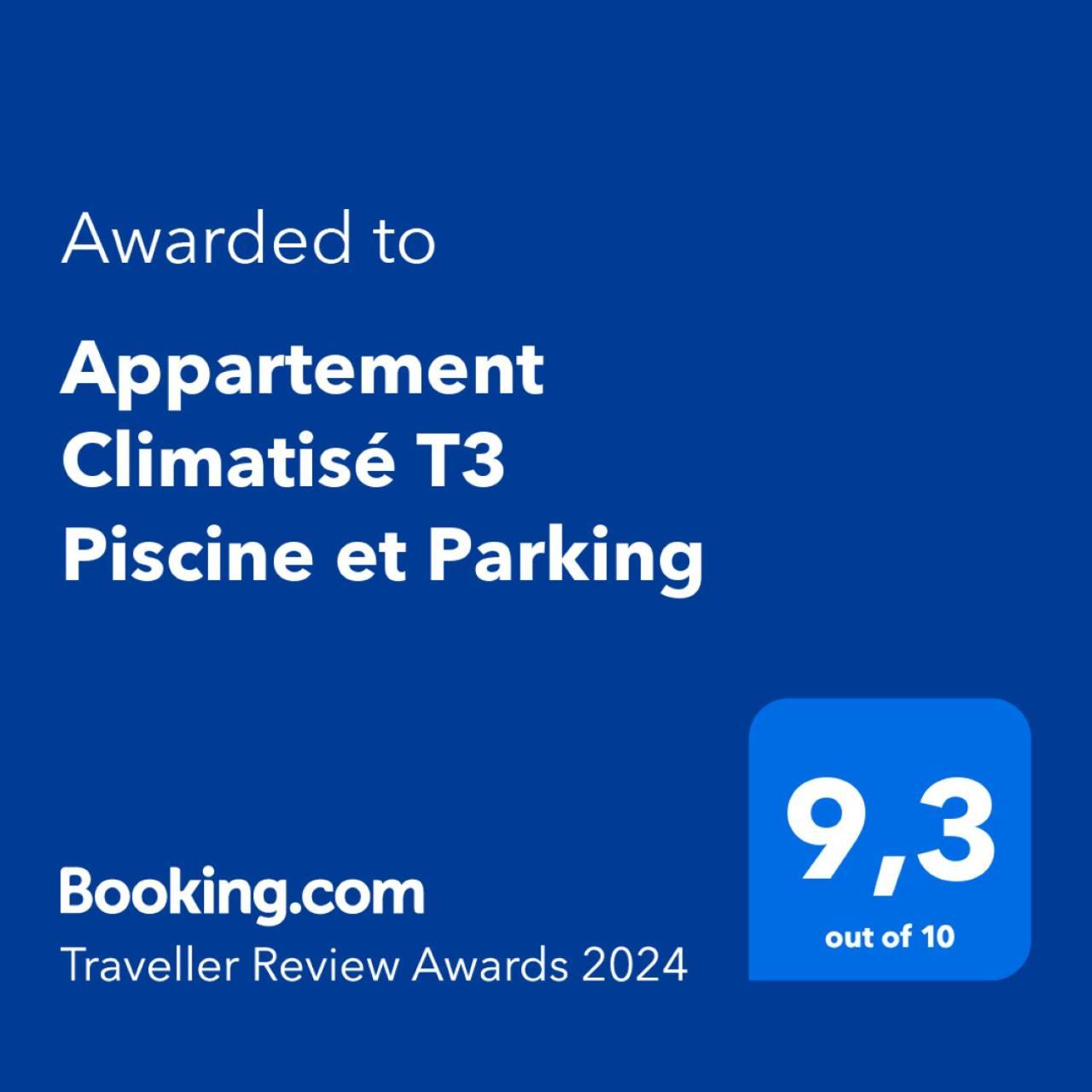 Climatise T3 Piscine Et Parking